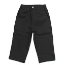 【KRIFF MAYER/KRIFFMAYER KIDS/クリフメイヤー/ジュニア/キッズ/クリフメイヤーキッズ】 あす楽 マイニチクロップドパンツ ブラック(19)