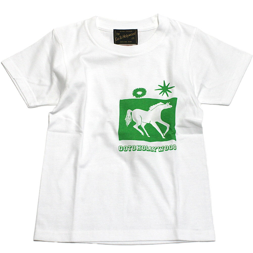 樂天商城 - 【ゴートゥーハリウッド GO TO HOLLYWOOD/子供服/親子】 スーベニア オマモリ TEE 1W白