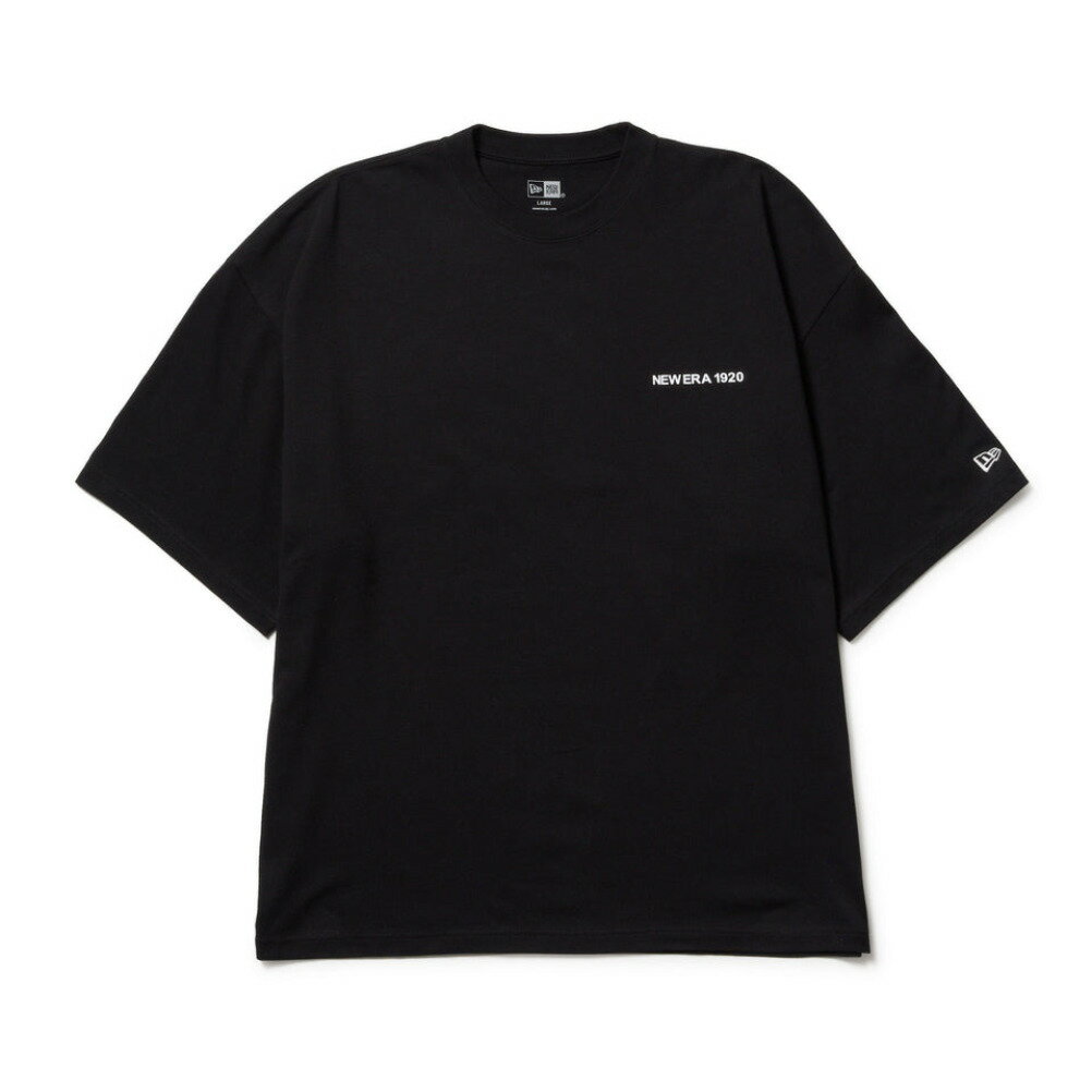 ��New Era ��� ����å� ˹�� �˥塼����� NE19TWENTY SS OS CT TEE �֥�å�