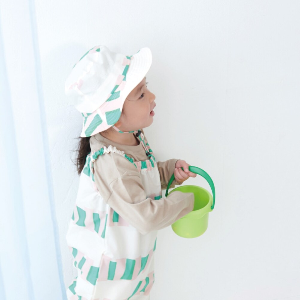 【サンキューニプリュスエム　子供服　キッズ　傘】 cellophane kids ハット ピンク