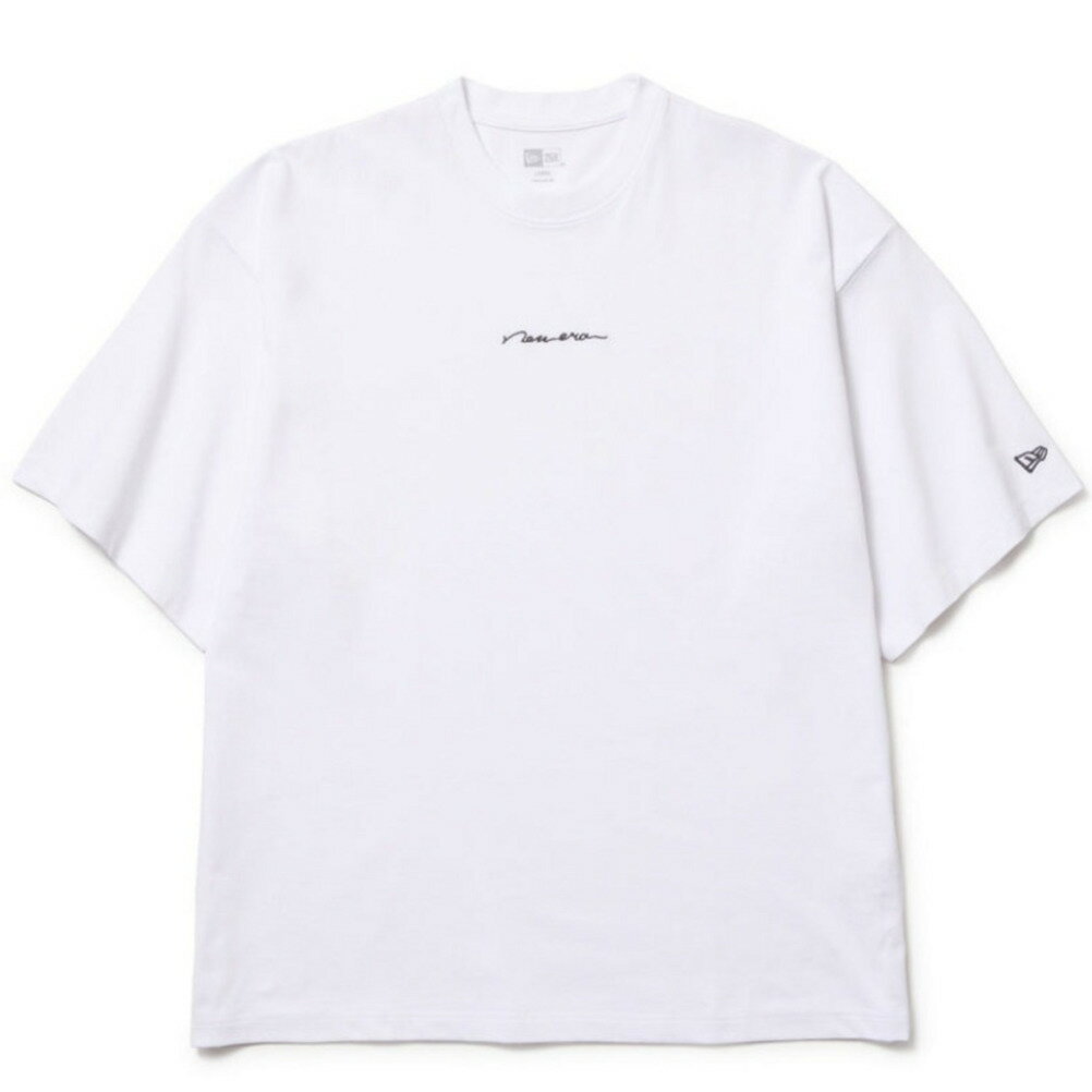 ��New Era ��� ����å� ˹�� �˥塼����� HANDWRITTEN 251 SS OS CT TEE �ۥ磻��
