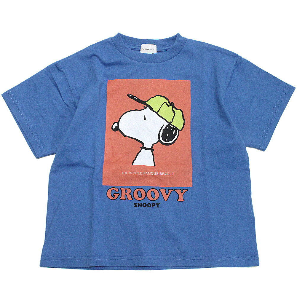  あす楽 テンジク SNOOPY BASEBALL TEE 14BLブルー