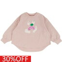 【ocean&ground/オーシャンアンドグラウンド/子供服/ベビー/キッズ/ジュニア】 セール 【30%OFF】 フェイスプリントワイドロンT グレージュ(...