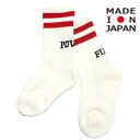 子ども服 EASTENDHIGHLANDERS イーストエンドハイランダーズ 日本製 スポーツソックス レッド×ブラック(RSB)