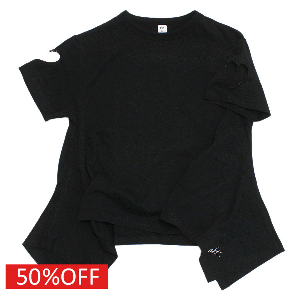 セールハートTシャツブラック