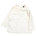 【1＋in the family ワンモアインザファミリー ベビー服】 あす楽 COLETTE(リブ襟付きトップス) エクリュ(101)