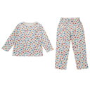 【ocean&ground/オーシャンアンドグラウンド/子供服/ベビー/キッズ/ジュニア】 GIRL’Sソウガラ長袖パジャマ ハート(HT)