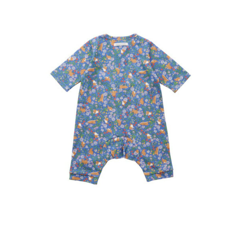 【ocean&amp;ground/オーシャンアンドグラウンド/子供服/ベビー/キッズ/ジュニア】 あす楽 WildRabbit長袖ロンパス ネイビー(NV) 2