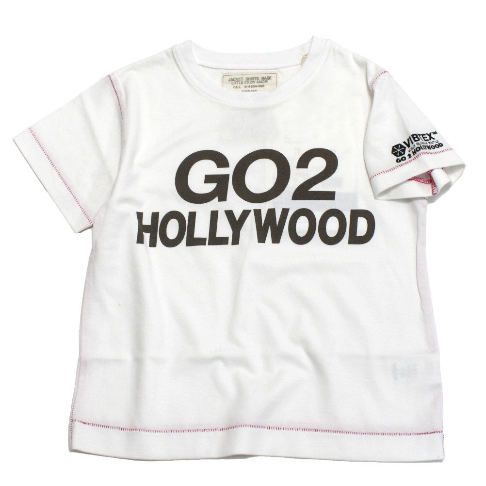  VIBTEX GO2HOLLYWOOD Tシャツ 1W白