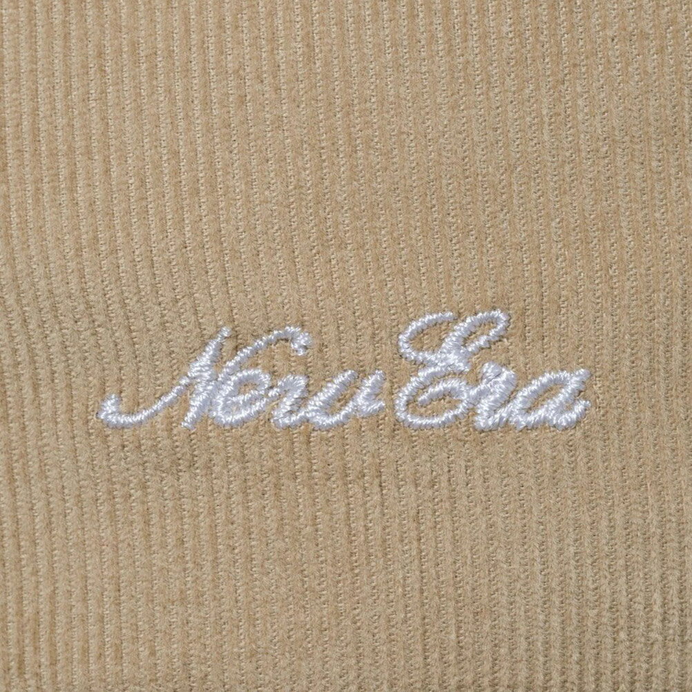 【NEWERA メンズ キャップ 帽子 ニューエラ】 あす楽 NEWERA MICRO CORDUROY BUCKET HAT ライトベージュ