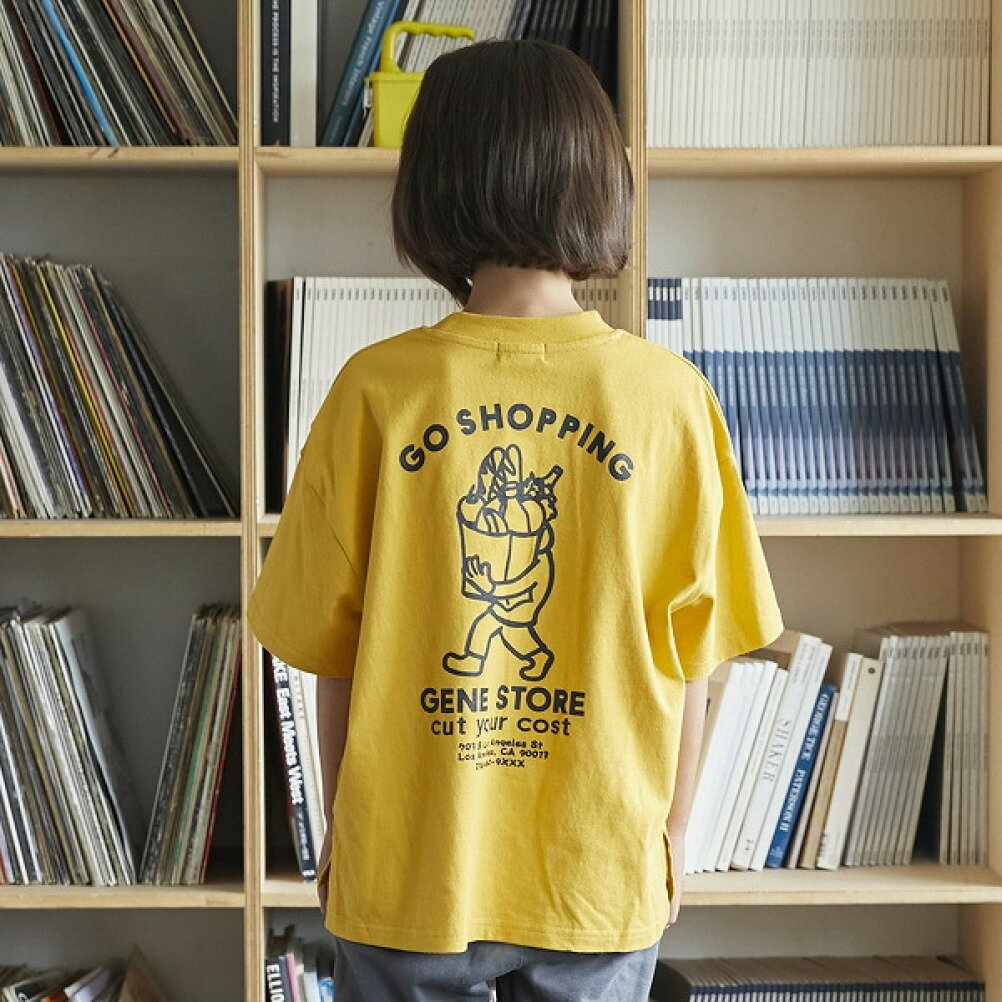 【ジェネレーター/子供服/GENERATOR/ジュニア 】 セール 【60%OFF】 BESIDE YOU ビックTシャツ イエロー(YE) 2