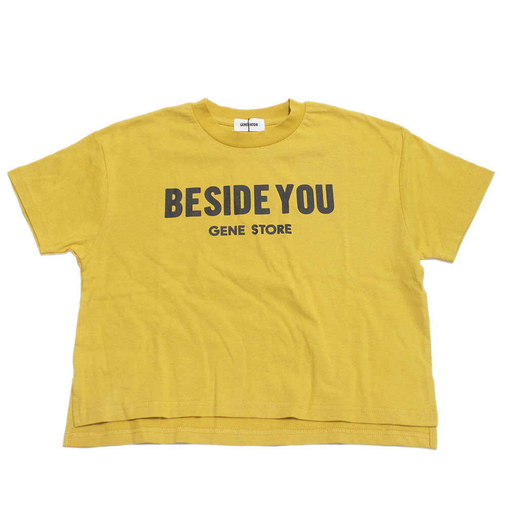 【ジェネレーター/子供服/GENERATOR/ジュニア 】 セール 【60%OFF】 BESIDE YOU ビックTシャツ イエロー(YE) 3