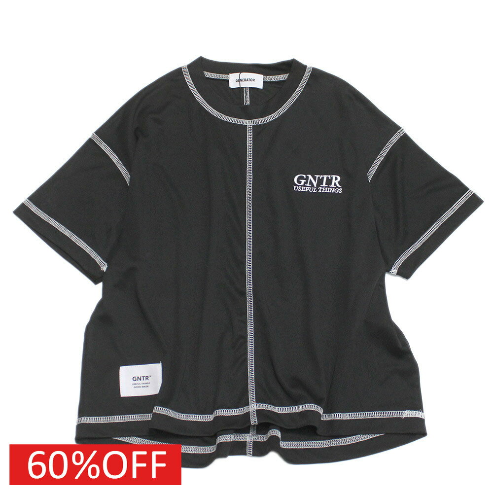 樂天商城 - 【ジェネレーター/子供服/GENERATOR/ジュニア 】 セール 【60%OFF】 切り替えドライTシャツ ブラック(BK)