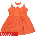 【KoQueliKo/コキュリコ/キッズ/子供服】 セール 【50%OFF】 あす楽 Hena ワンピース オレンジストライプ(159)