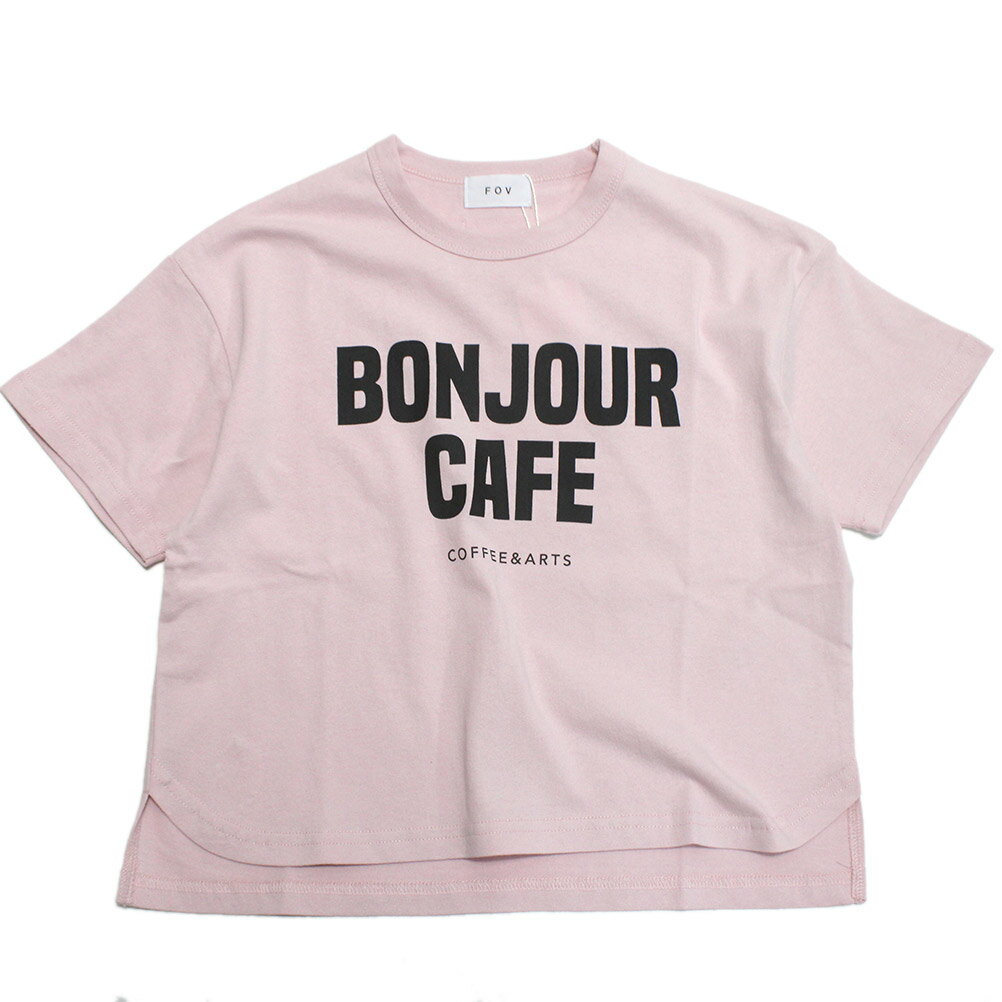 Rakuten - 【FOV/フォブ/こども服/キッズ/親子/カジュアル】 BONJOUR Tシャツ ピンク(PK)