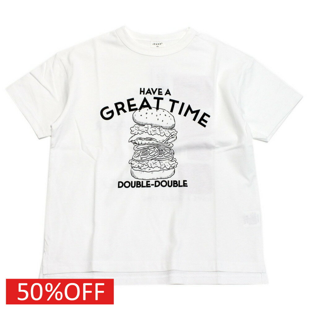 【JEANS.B/ジーンズベー】 セール 【50%OFF】 GREAT TIME　Tシャツ オフホワイト(OW)