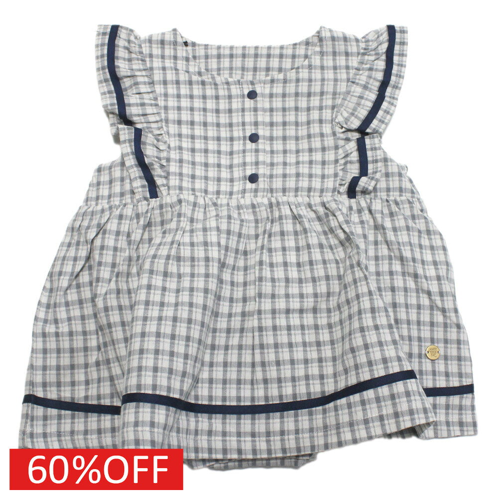 樂天商城 - 【子供服/makeyourday/ベビー/メイクユアデイ/キッズ/ジュニア】 セール 【50%OFF】 GIRLセーラーロンパ グレー(GY)