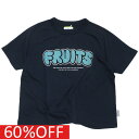 【ハイキング /highking/子供服/ジュニア/男の子/】 セール 【50%OFF】 fruit shortスリーブ ネイビー