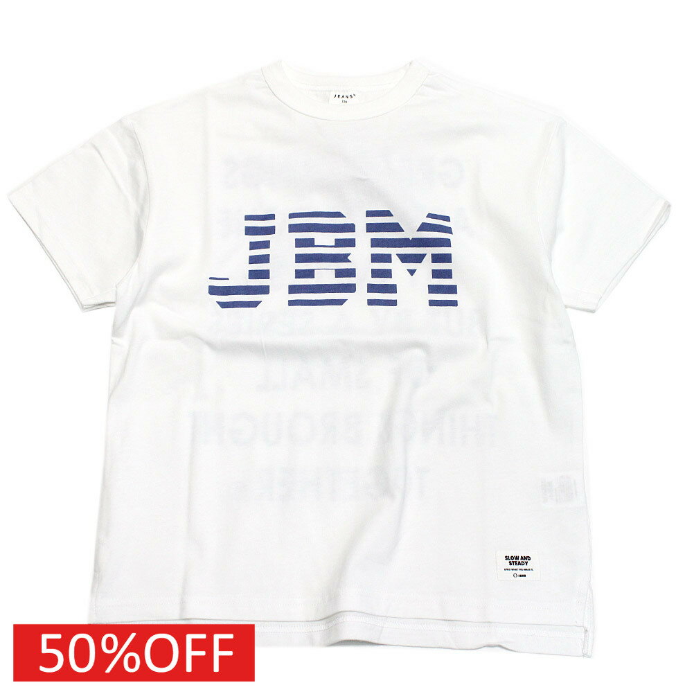 【JEANS.B/ジーンズベー】 セール 【50%OFF】 JBM　Tシャツ オフホワイト(OW)