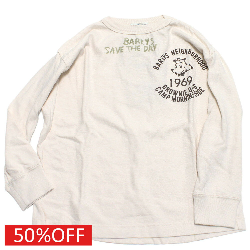 樂天商城 - 【子供服/デニムダンガリー/DENIM DUNGAREE/親子/デニム＆ダンガリー/DD】 セール 【50%OFF】 ビンテージテンジク 1969 TEE 1W白