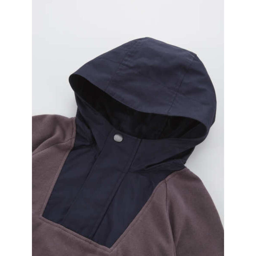 【ocean＆ground/オーシャンアンドグラウンド/子供服/ベビー/キッズ/ジュニア】 アノラックスウェットワンピース チャコール(CH)