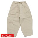 【子供服/ジュニア/アンディニー/undeny./キッズ/大人/女の子】 セール 【50%OFF】 タックバルーンパンツ ベージュ(BE)