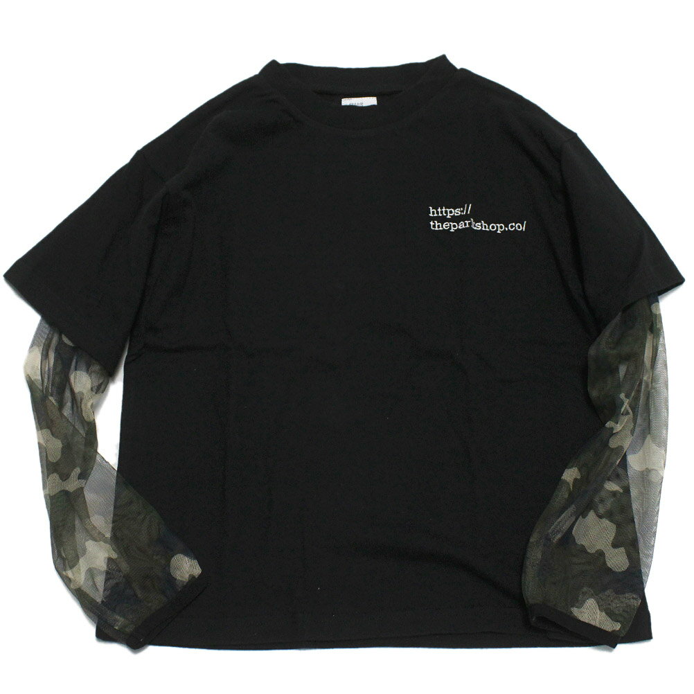 【子ども服/THE PARK SHOP/ザ・パークショップ/子供服/キッズ服】 MOSQUITO LAYER Tシャツ ブラック