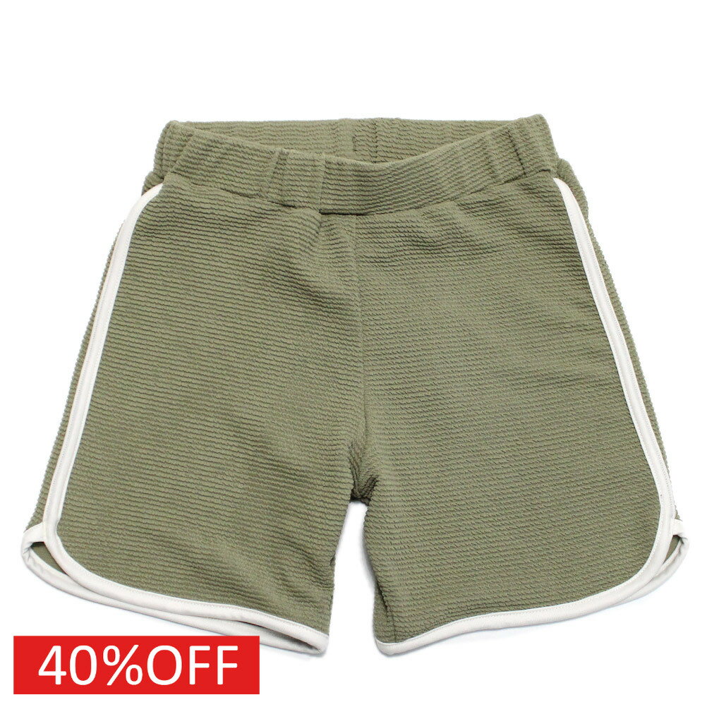 樂天商城 - 【ocean＆ground/オーシャンアンドグラウンド/子供服/ベビー/キッズ/ジュニア】 セール 【40%OFF】 パイピングスイムショーツ オリーブ(OL)