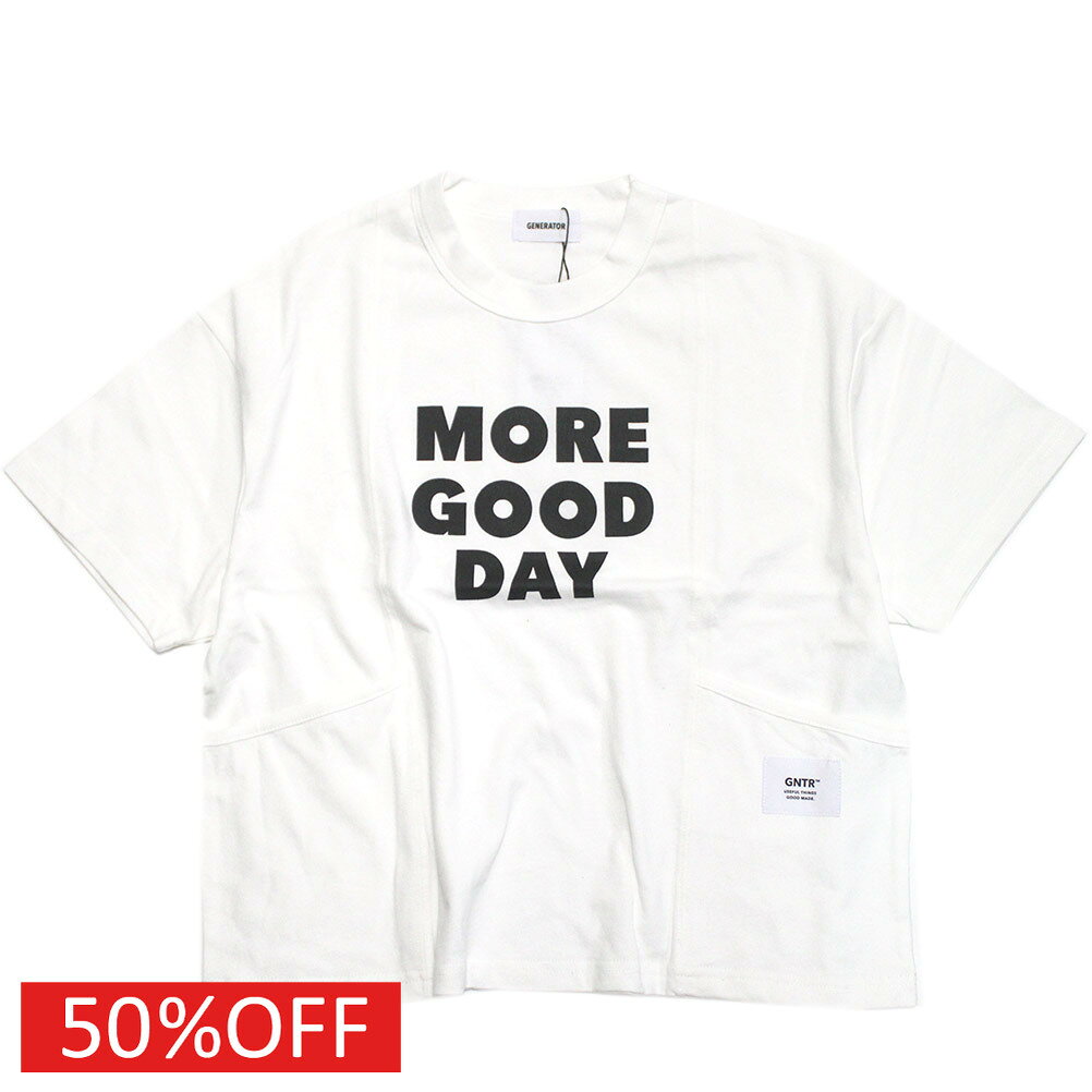 T-Shirts （Half Sleeves） - 【ジェネレーター/子供服/GENERATOR/ジュニア 】 セール 【50%OFF】 ポケット Tシャツ ホワイト(WH)