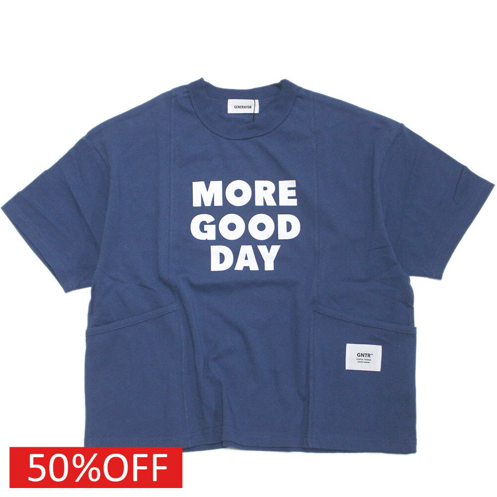 T-Shirts （Half Sleeves） - 【ジェネレーター/子供服/GENERATOR/ジュニア 】 セール 【50%OFF】 ポケット Tシャツ ブルー(BL)