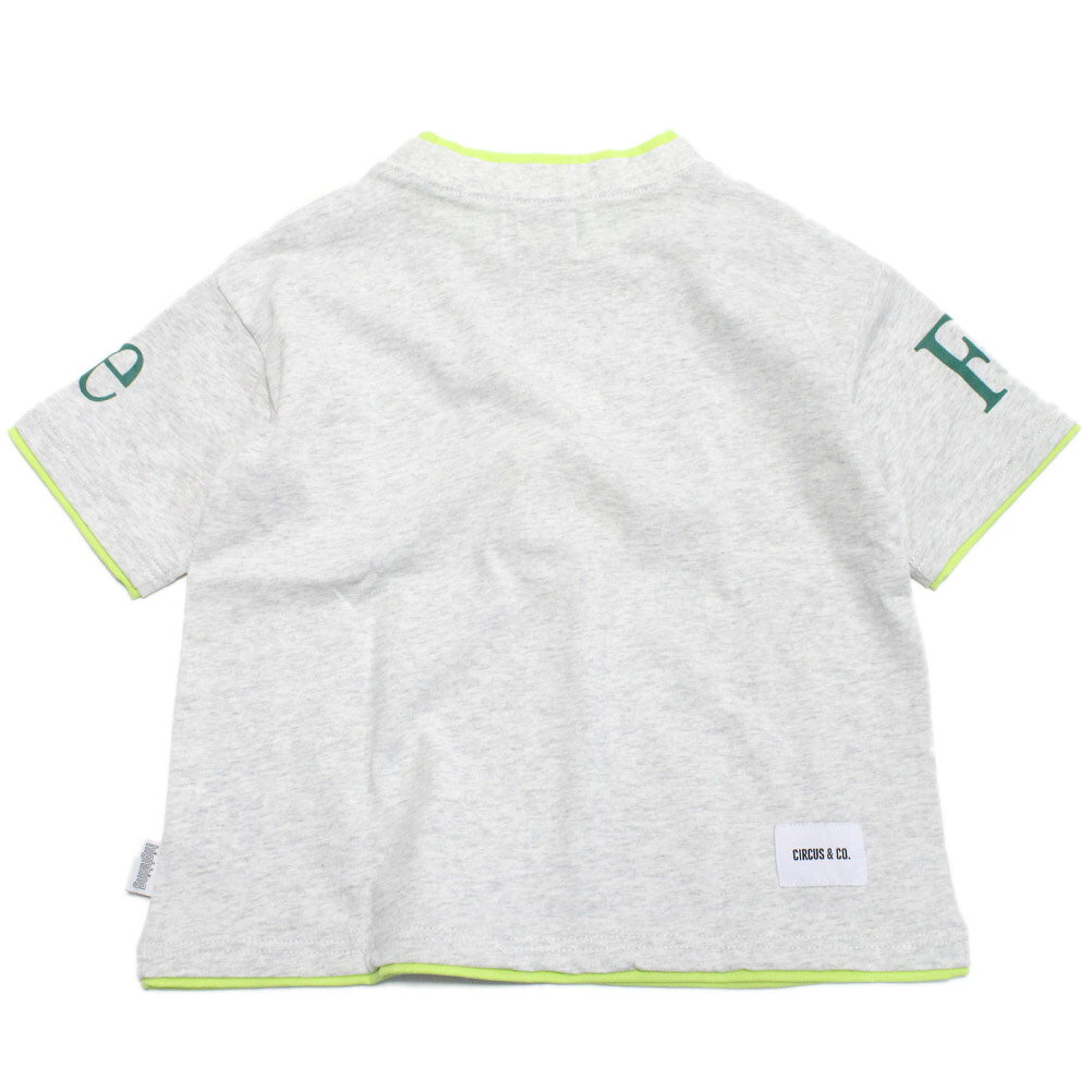 【ハイキング /highking/子供服/ジュニア/男の子/】 セール 【70%OFF】 digral short sleeve【CIRCUS＆Co.LIMITED EDITION】 アッシュ millibar-10528897 子供服ミリバール サンプル画像2
