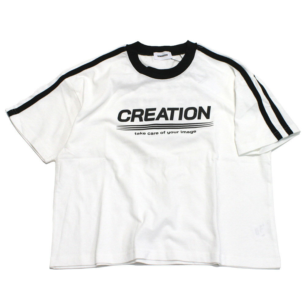 樂天商城 - 【ジェネレーター/子供服/GENERATOR/ジュニア 】 CREATION Tシャツ ホワイト(WH)