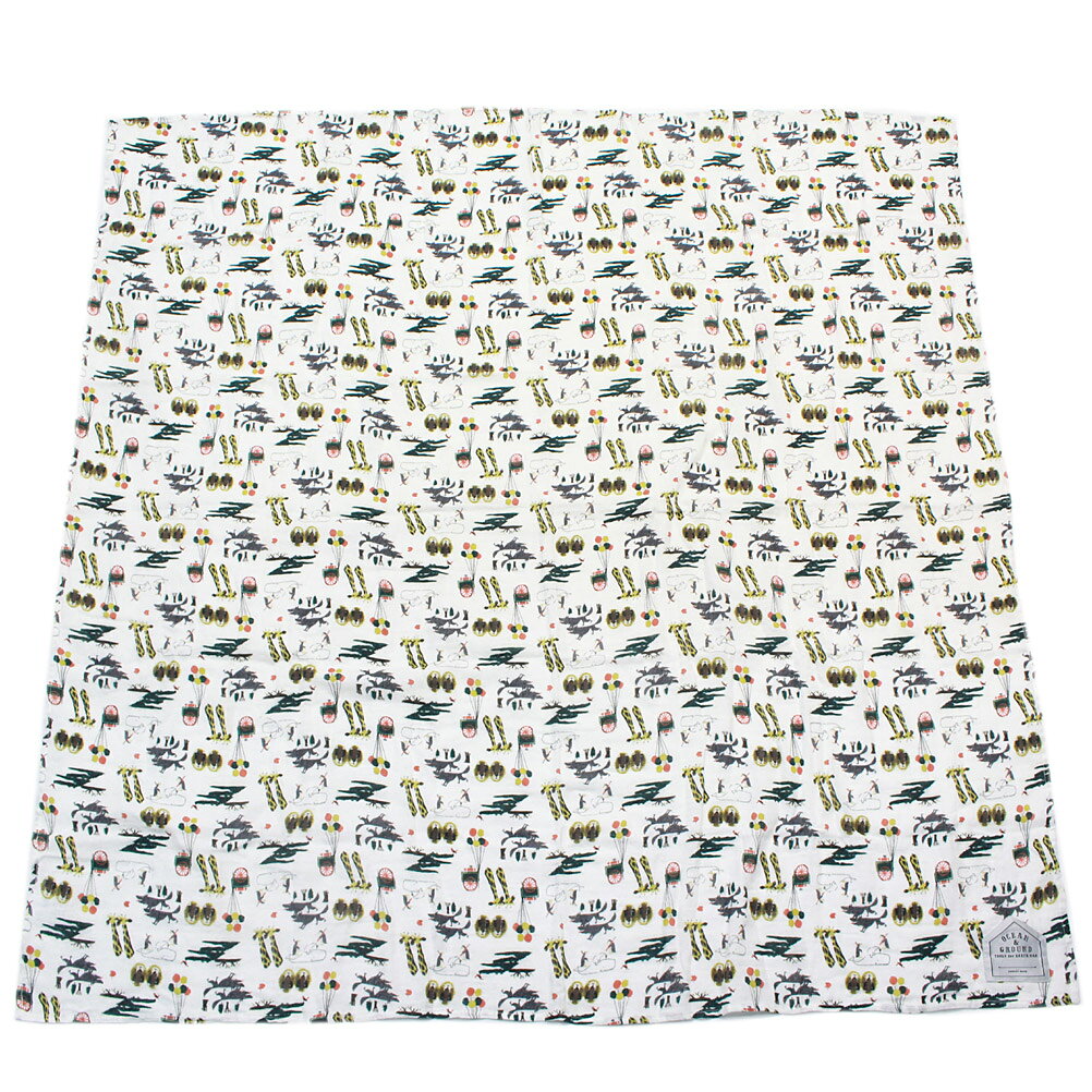 子供服ミリバールの【ocean&ground/オーシャンアンドグラウンド/子供服/ベビー/キッズ/ジュニア】 ベビーガーゼブランケット マスタード(MS)｜アングル3