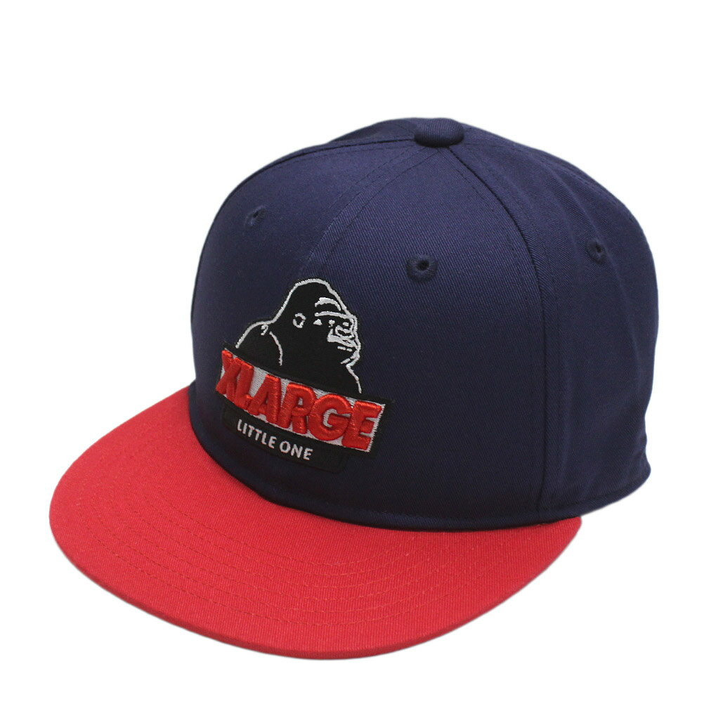 【エクストララージキッズ/エックスラージ/子供服/XLARGE KIDS】 OG刺繍ツイルキャップ コン(50)