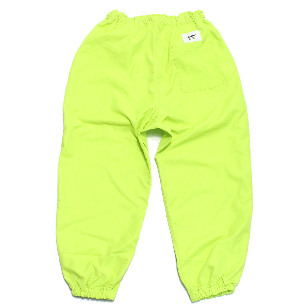 【ジェネレーター/子供服/GENERATOR/ジュニア 】 セール 【50%OFF】 ナイロン裾ゴムパンツ ライム(LIM)