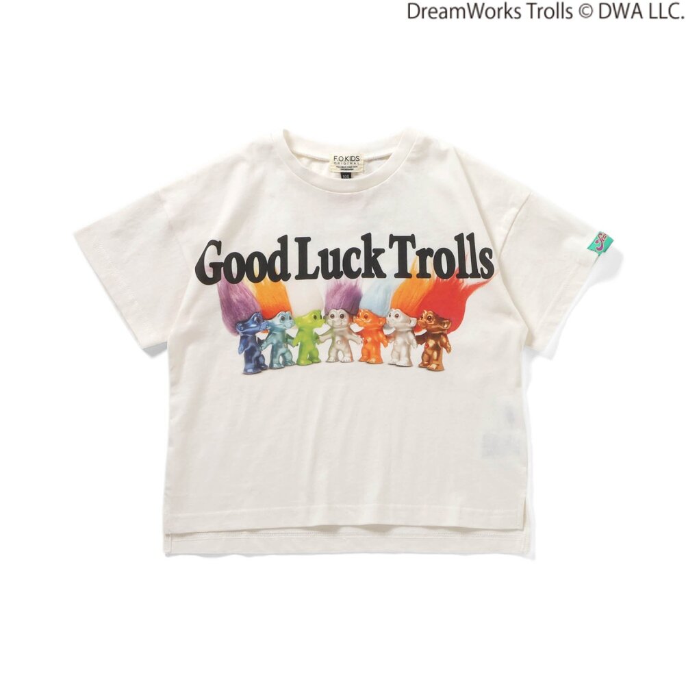 Rakuten - 【F.O.KIDS/エフオー/アメカジ/エフオーキッズ/子供服】 トロールズ　グラフィックTシャツ オフホワイト(OW)