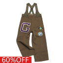 【ゴートゥーハリウッド GO TO HOLLYWOOD/子供服/親子】 セール 【60%OFF】 ツイーディー グレンチェック サスペンダー PN 7BR茶