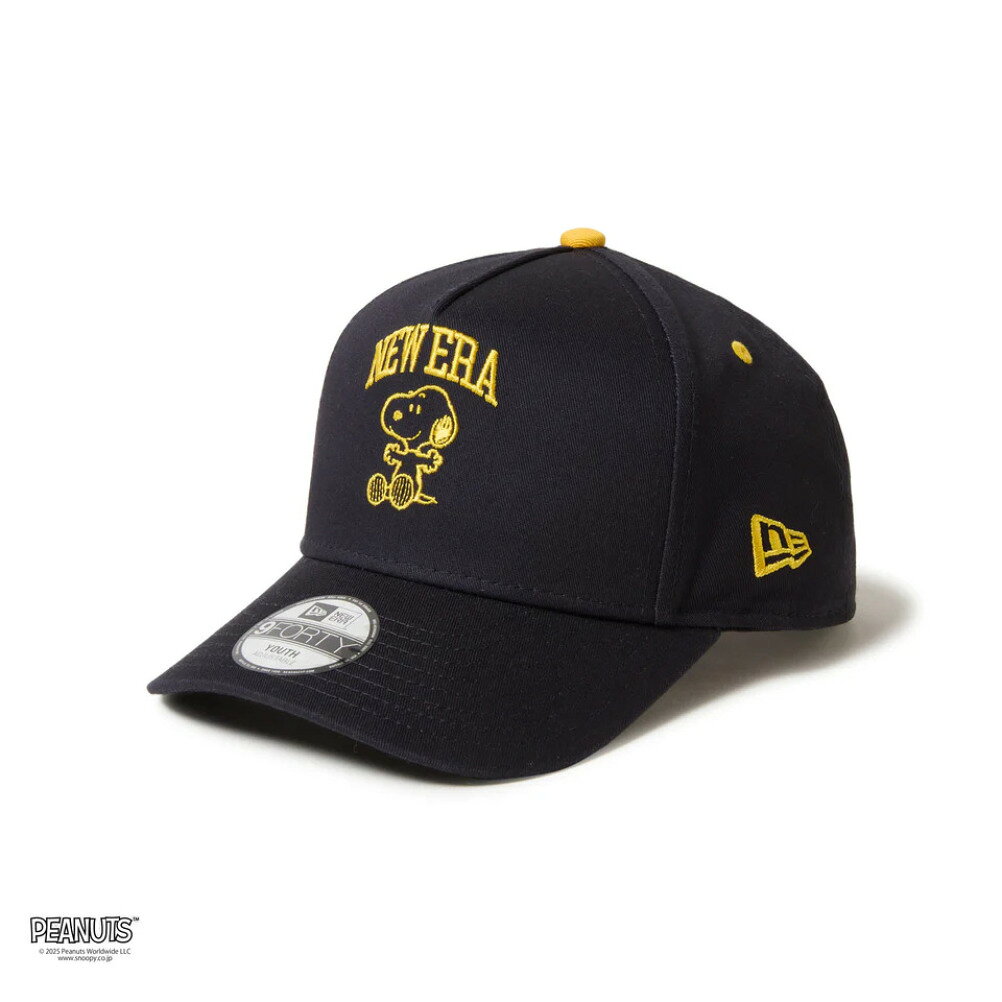 Rakuten - 【NEWERA/キッズ/帽子/ニューエラ】 YOUTH 9FORTY PEANUTS NE COLLEGE CAP ネイビー