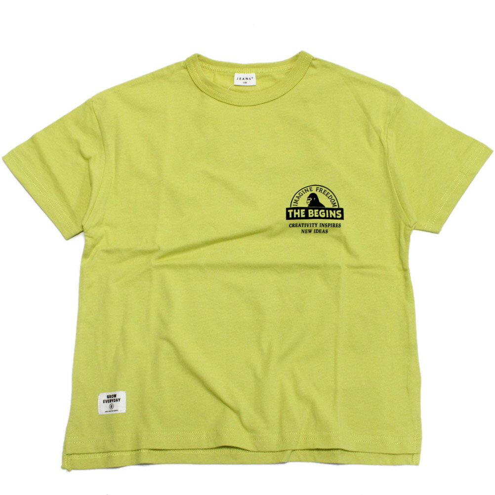 Rakuten - 【JEANS.B/ジーンズベー】 GORILLA BANANA Tシャツ ライトグリーン(LG)