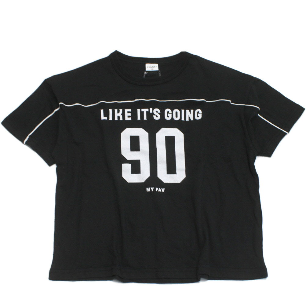 樂天商城 - 【JEANS.B/ジーンズベー】 NUMBERING Tシャツ ブラック(BK)