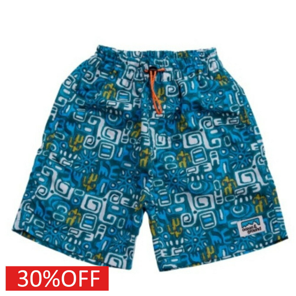 Rakuten - 【ocean＆ground/オーシャンアンドグラウンド/子供服/ベビー/キッズ/ジュニア】 セール 【30%OFF】 ソウガラ水陸トラックショーツ ダークブルー(DB)
