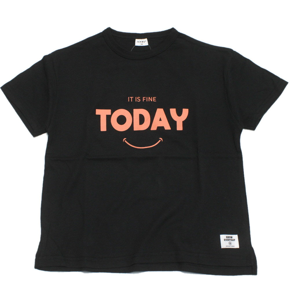 樂天商城 - 【JEANS.B/ジーンズベー】 TODAY Tシャツ ブラック(BK)