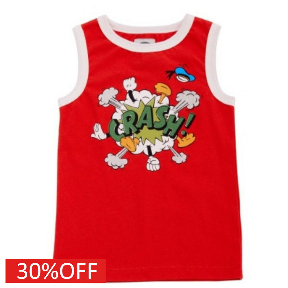 Rakuten - 【ocean＆ground/オーシャンアンドグラウンド/子供服/ベビー/キッズ/ジュニア】 セール 【30%OFF】 NICE!FIGHT!プリントタンクトップ レッド(RD)
