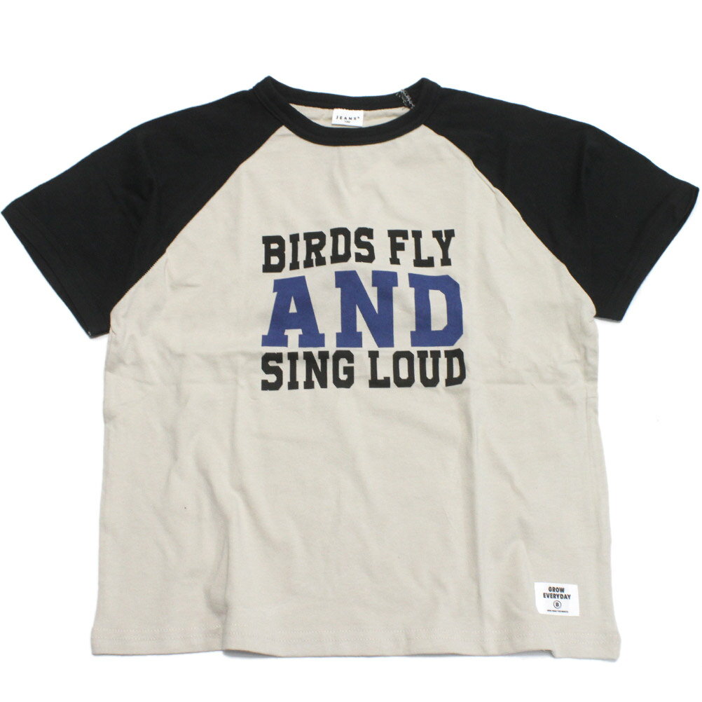 樂天商城 - 【JEANS.B/ジーンズベー】 AND Tシャツ アイボリー(IV)