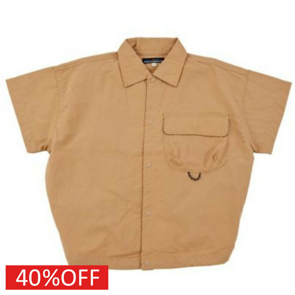Short Sleeves - 【ocean＆ground/オーシャンアンドグラウンド/子供服/ベビー/キッズ/ジュニア】 セール 【40%OFF】 ウミヤマシャツ ベージュ(BE)