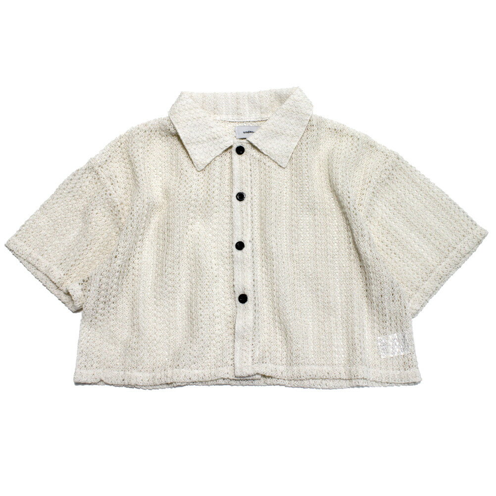 樂天商城 - 【子供服/ジュニア/アンディニー/undeny./キッズ/大人/女の子】 レース半袖カーディガン ホワイト(WH)