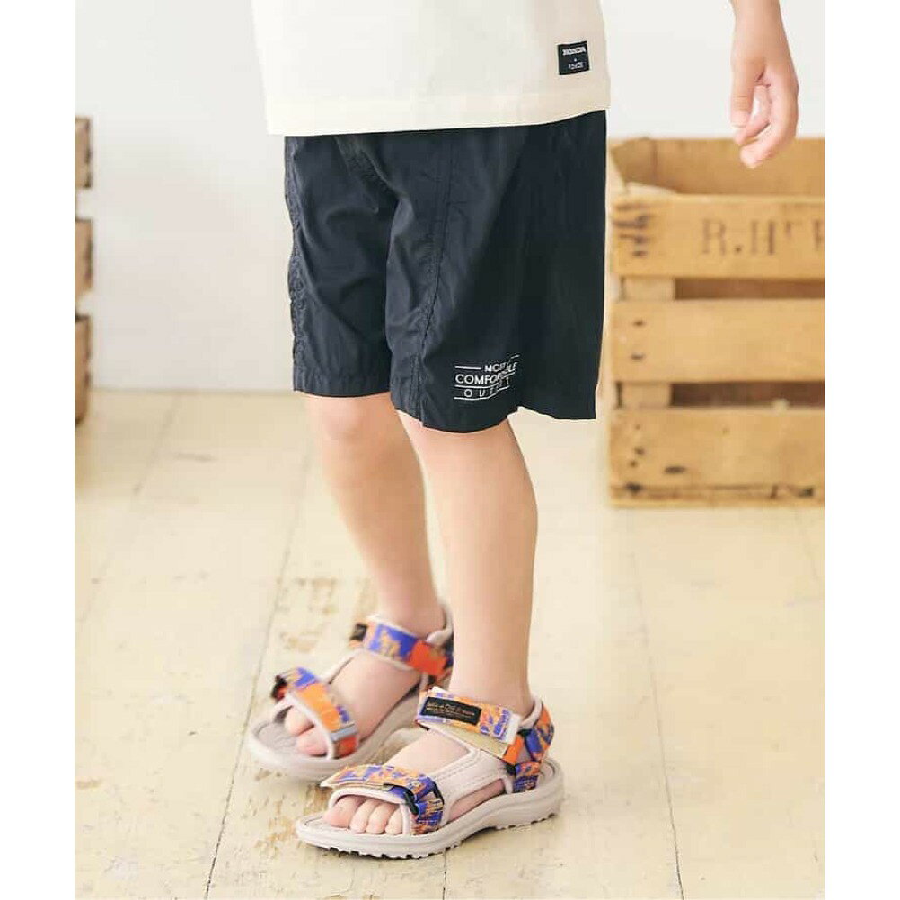 子供服ミリバールの【F.O.KIDS/エフオー/アメカジ/エフオーキッズ/子供服】 セール 【50%OFF】 ふわっとエアリーショーツ ブラック(BK)｜アングル2