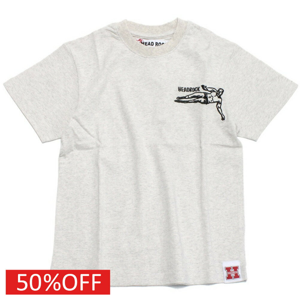 樂天商城 - 【子ども服/ジュニア服/ヘッドロック/HEADROCK】 セール 【50%OFF】 MASK MAN BIGTシャツ オートミール(2)