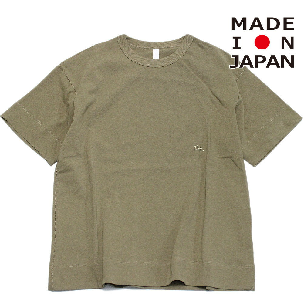 T-Shirts （Half Sleeves） - 【MOUN TEN./MOUNTEN/マウンテン/子供服/ジュニア】 vintage cotton big Tシャツ カーキ