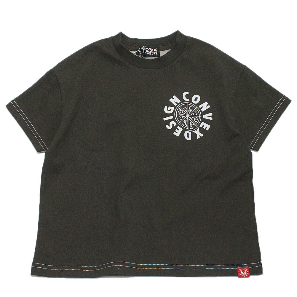 Rakuten - 【コンベックス/CONVEX/子供服/ジュニア/キッズ】 セール 【60%OFF】 ピザ/WIDE-T チャコール(23)